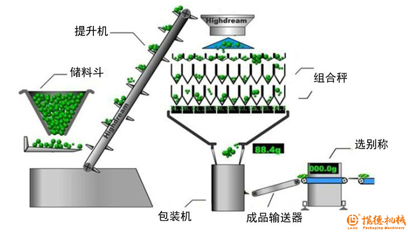 肉丸包裝機工作流程 肉丸包裝機工作流程